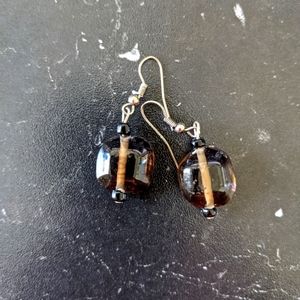 Vintage Early 2000s Y2K Beaded Earrings